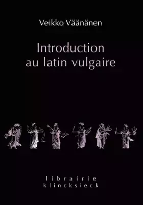 Couverture du produit · Introduction au latin vulgaire