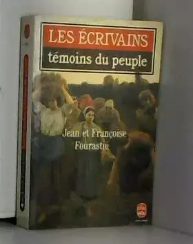 Couverture du produit · Les Écrivains témoins du peuple