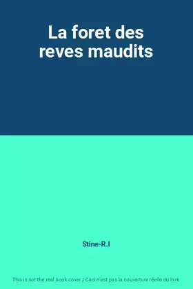 Couverture du produit · La foret des reves maudits