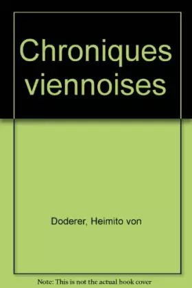 Couverture du produit · Chroniques viennoises