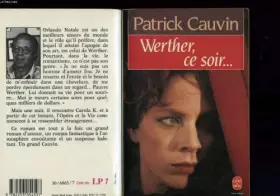 Couverture du produit · Werther, ce soir...