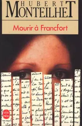 Couverture du produit · Mourir à Francfort, ou, Le malentendu