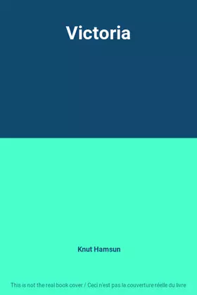 Couverture du produit · Victoria