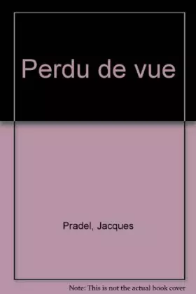 Couverture du produit · Perdu de vue