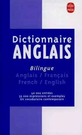 Couverture du produit · Dictionnaire de poche anglais