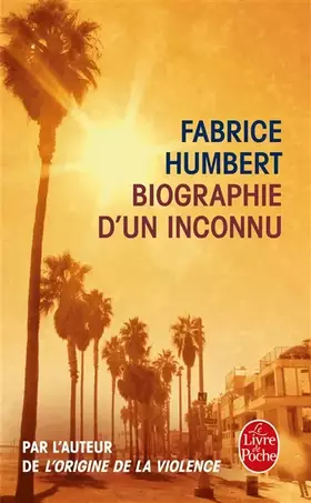 Couverture du produit · Biographie d'un inconnu