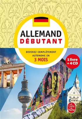 Couverture du produit · Coffret allemand débutant livre + 4 CD