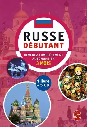 Couverture du produit · Coffret russe débutant livre + 5 CD