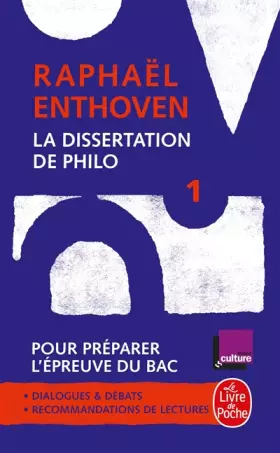 Couverture du produit · La Dissertation de philo