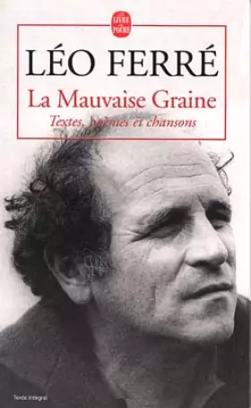 Couverture du produit · La mauvaise graine