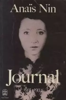 Couverture du produit · Journal - Anaïs Nin - 1931-1934