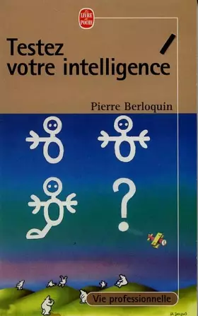 Couverture du produit · Testez votre intelligence