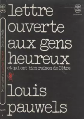 Couverture du produit · Lettre ouverte aux gens heureux
