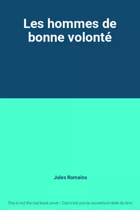 Couverture du produit · Les hommes de bonne volonté