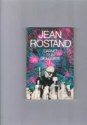 Couverture du produit · Carnet d' un biologiste
