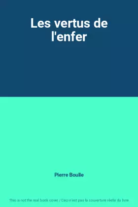 Couverture du produit · Les vertus de l'enfer