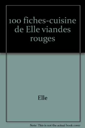 Couverture du produit · Viandes rouges