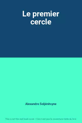 Couverture du produit · Le premier cercle