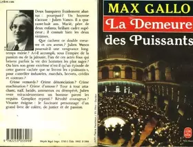 Couverture du produit · La demeure des puissants