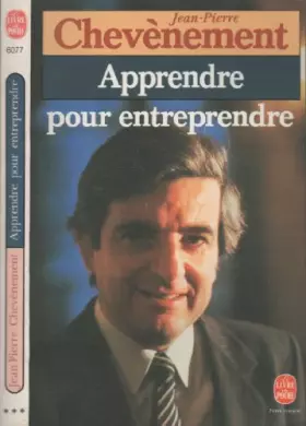 Couverture du produit · Apprendre pour entreprendre