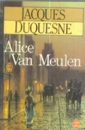 Couverture du produit · Alice van meulen