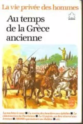 Couverture du produit · Au temps de la grece ancienne