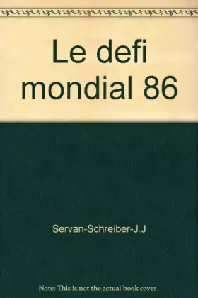 Couverture du produit · Defi mondial 1986