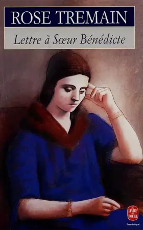 Couverture du produit · Lettre à soeur Bénédicte