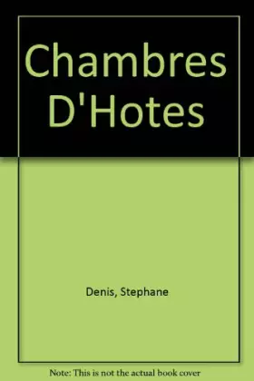 Couverture du produit · Chambres d'hôtes