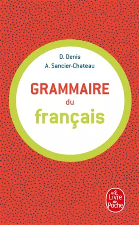 Couverture du produit · Grammaire du français
