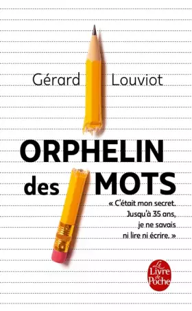 Couverture du produit · Orphelin des mots