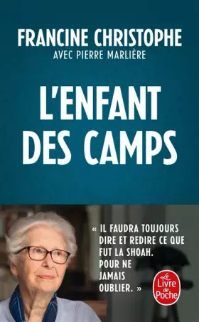 Couverture du produit · L'Enfant des camps