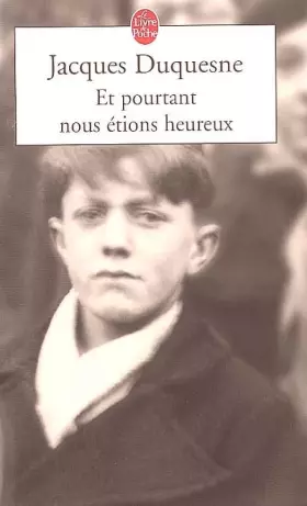 Couverture du produit · Et pourtant nous étions heureux