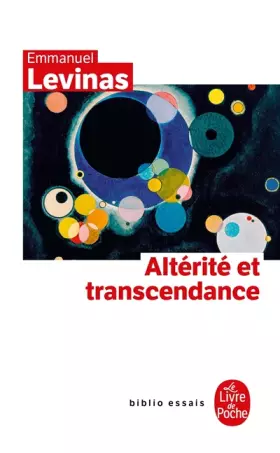 Couverture du produit · Altérité et transcendance