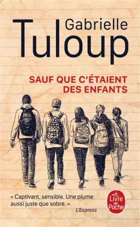 Couverture du produit · Sauf que c'étaient des enfants