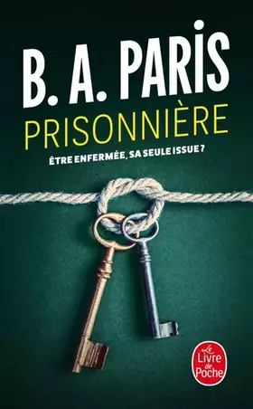 Couverture du produit · Prisonnière