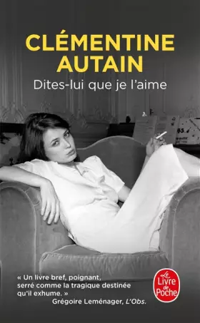 Couverture du produit · Dites-lui que je l'aime