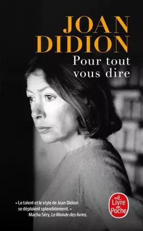 Couverture du produit · Pour tout vous dire