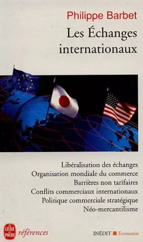 Couverture du produit · Les échanges internationaux