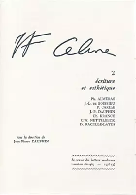 Couverture du produit · Ecriture et esthetique