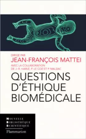 Couverture du produit · Questions d'éthique biomédicale