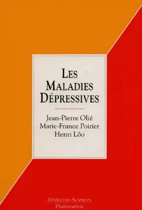 Couverture du produit · Les Maladies dépressives