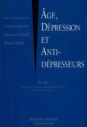 Couverture du produit · Âge, dépression et antidépresseurs