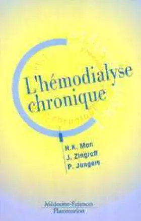 Couverture du produit · L'hémodialyse chronique