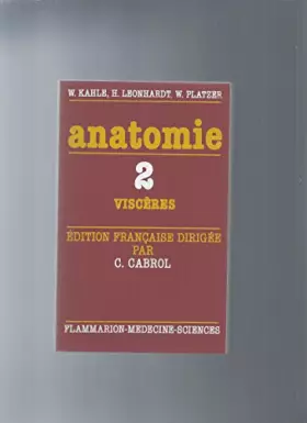 Couverture du produit · Anatomie