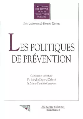 Couverture du produit · Les Politiques de prévention
