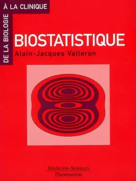 Couverture du produit · Biostatistique