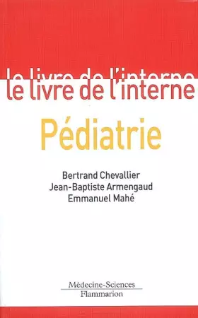 Couverture du produit · Pédiatrie