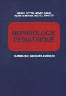 Couverture du produit · Néphrologie pédiatrique, 3e édition