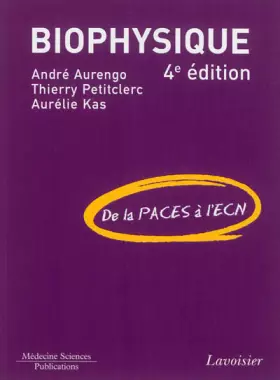 Couverture du produit · Biophysique : De la PACES à l'ECN